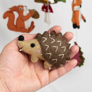 Forest Creatures - Felt Baby Mobile