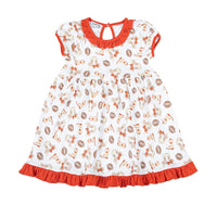 Hook 'Em Printed Dress