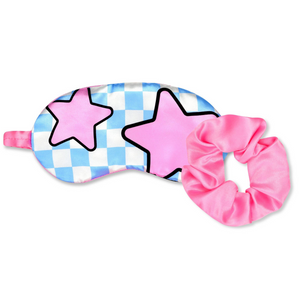 Smile Squad Reversible Eye Mask & Scrunchie Set