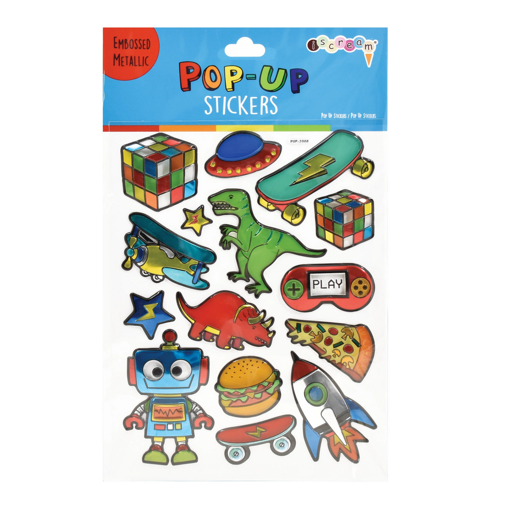 Toys & More Pop Up Stickers