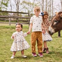 Girls Julia Dress - Tiny Horses