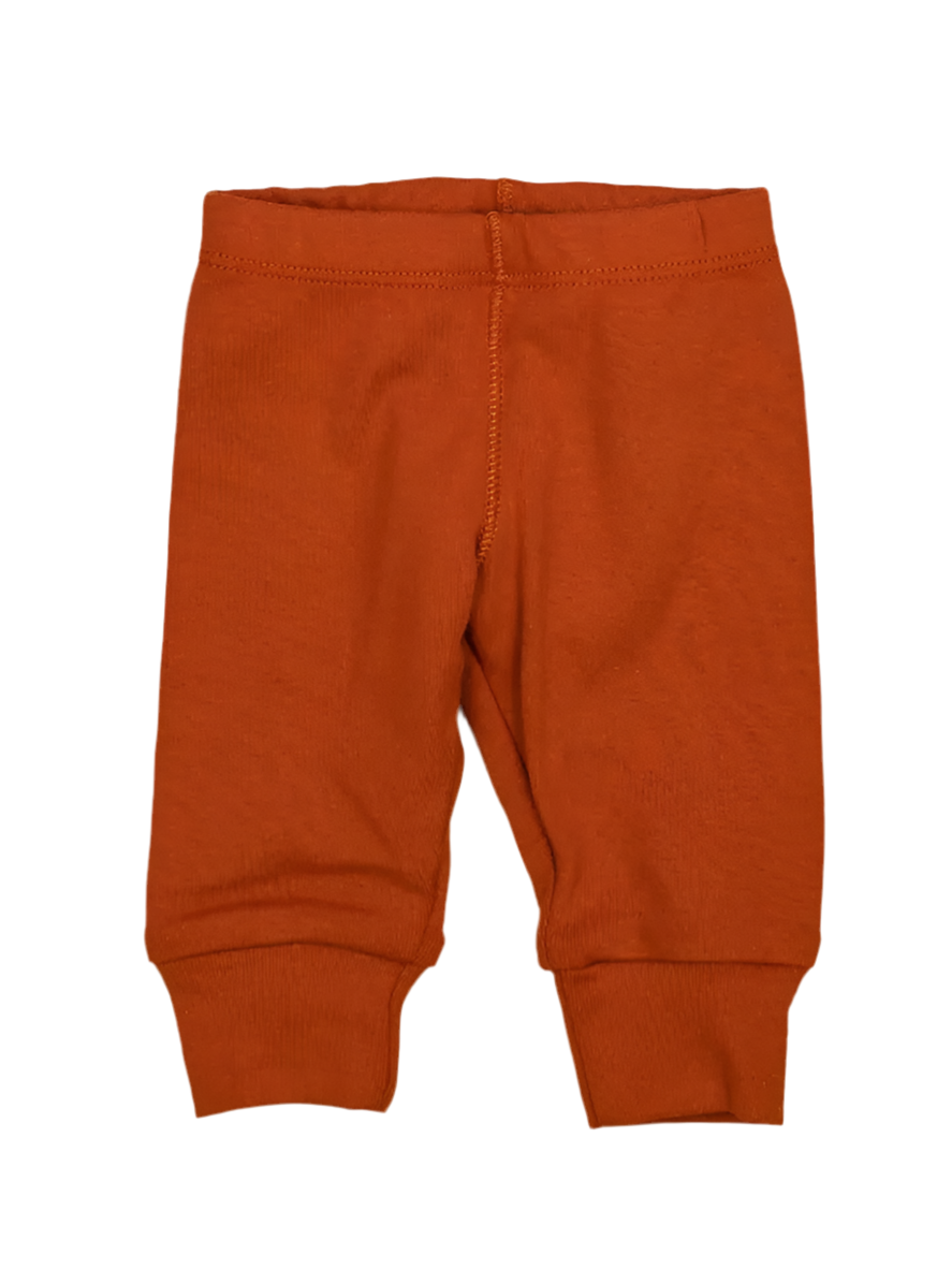 Burnt Orange Classic Baby Pants