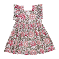 Elsie Dress - Pink Lisbon Floral