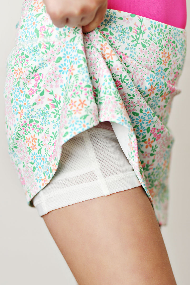 Ditsy Floral Tennis Skort