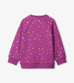 Girls Jelly Bean Heart Sweater