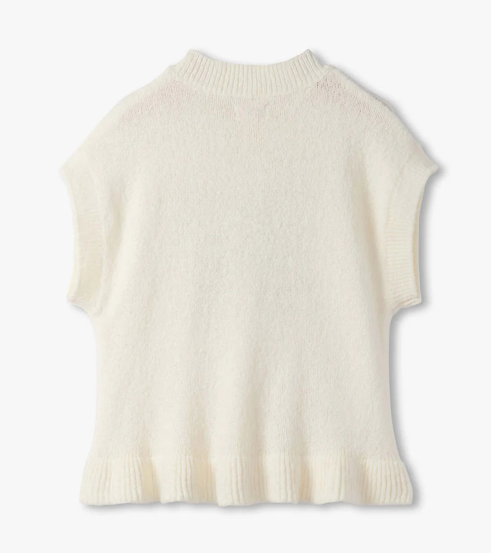 Gold Bow Everywhere Sweater Vest