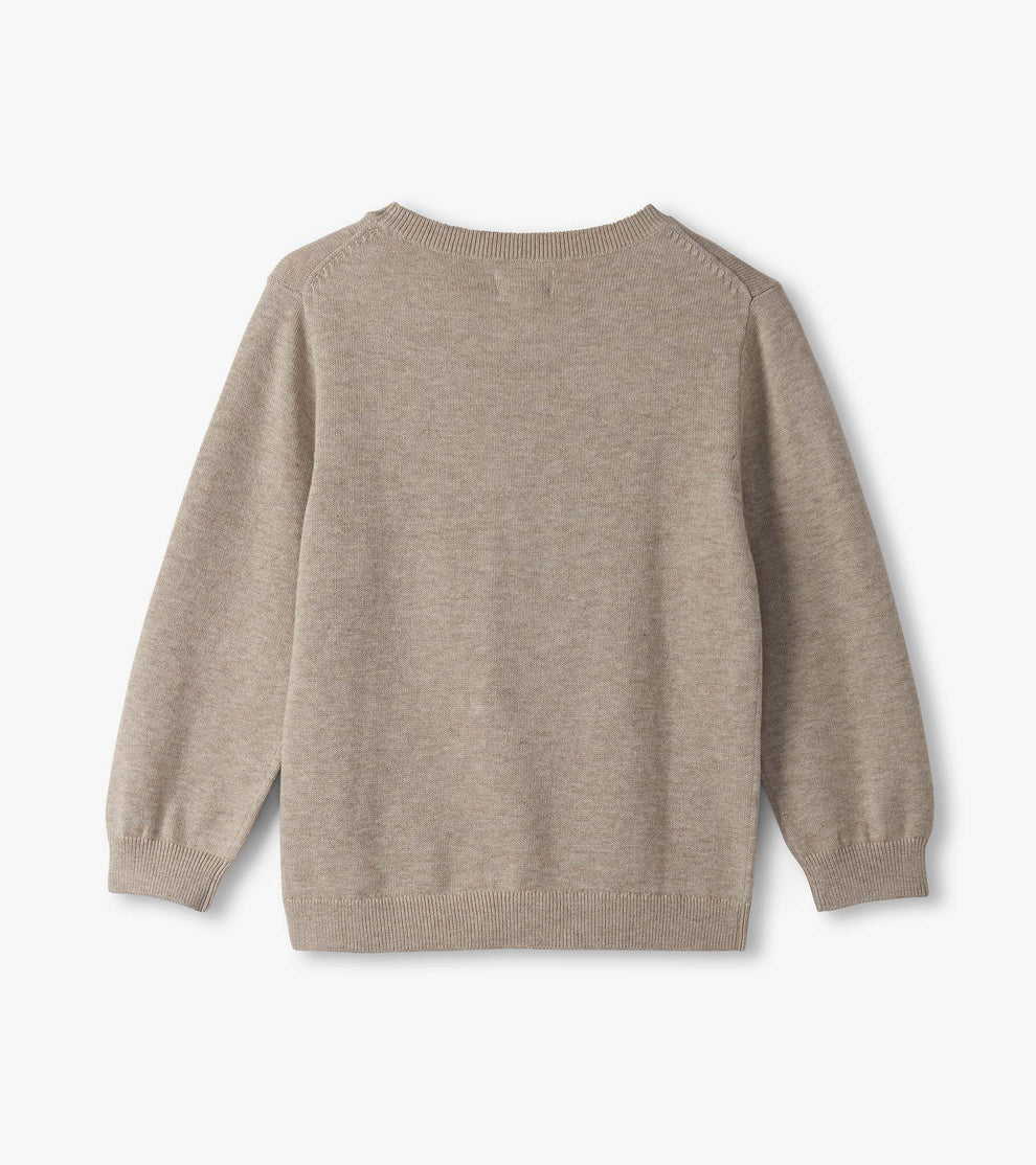 Ranch Crew Neck Sweater - Oatmeal