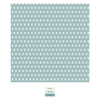 2 Way Zipper Footie - Jade Wavy Lattice