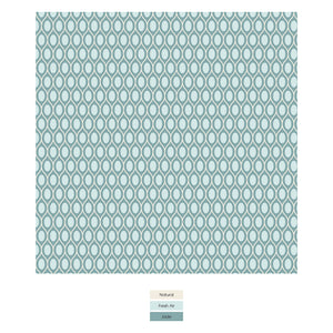 2 Way Zipper Footie - Jade Wavy Lattice