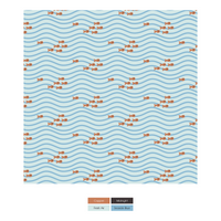 2 Way Zipper Footie - Fresh Air Little Fishy