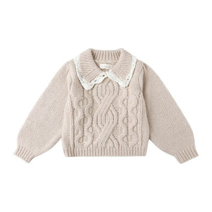 Alice Sweater - Heathered Antique