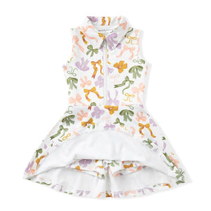 Bow Collar Tennis Dress