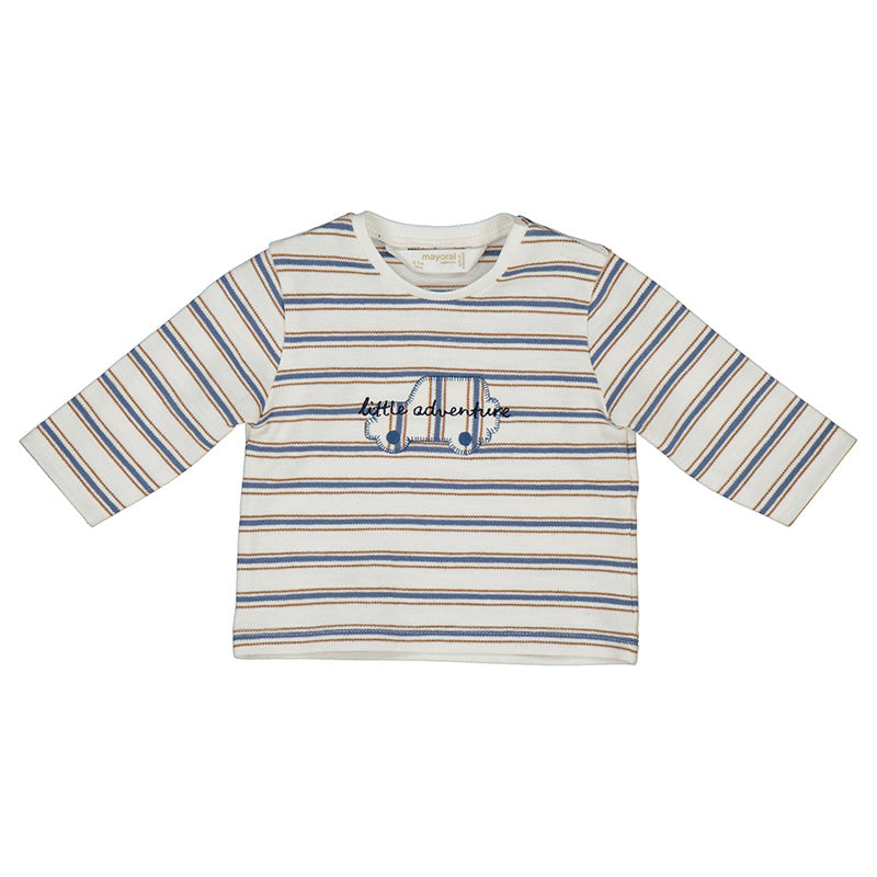 Little Adventure Stripe Long Sleeve Tee