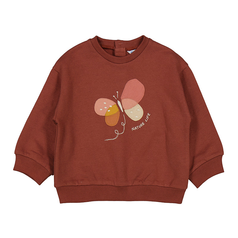Nature Life - Butterfly Terracotta Pullover