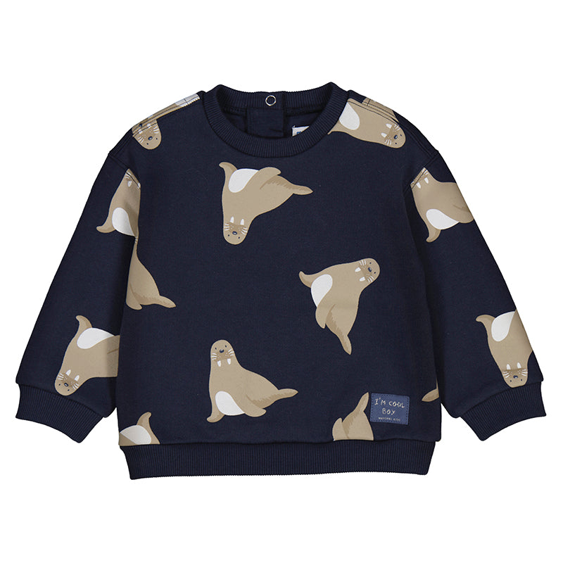 Walrus Night Blue Pullover