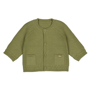 Olive Knit Cardigan