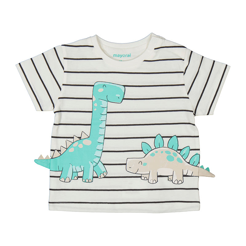 Striped Dinosaur T-Shirt