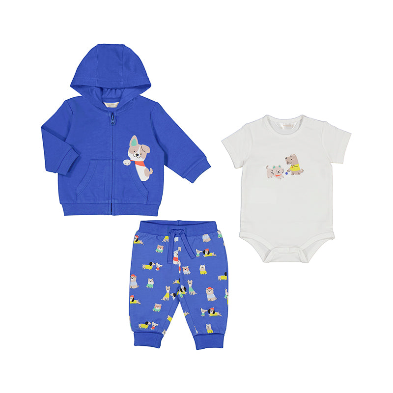 Dogs Klein Blue 3 Piece Tracksuit