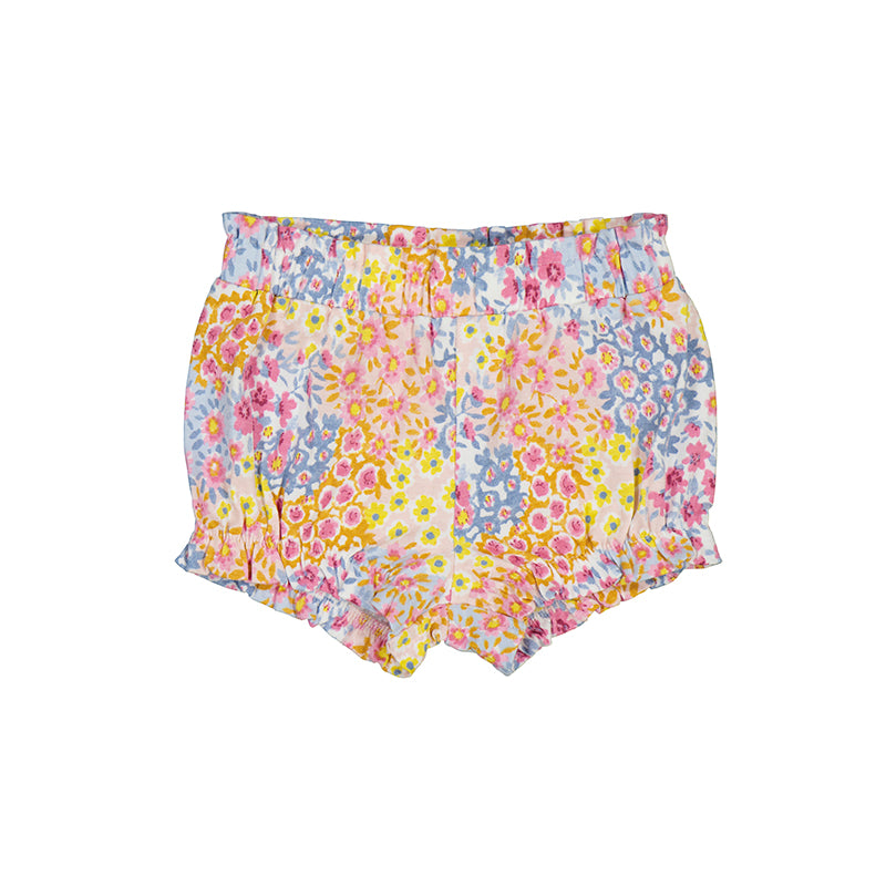 Dahlia Blush Tee & Floral Shorts Set