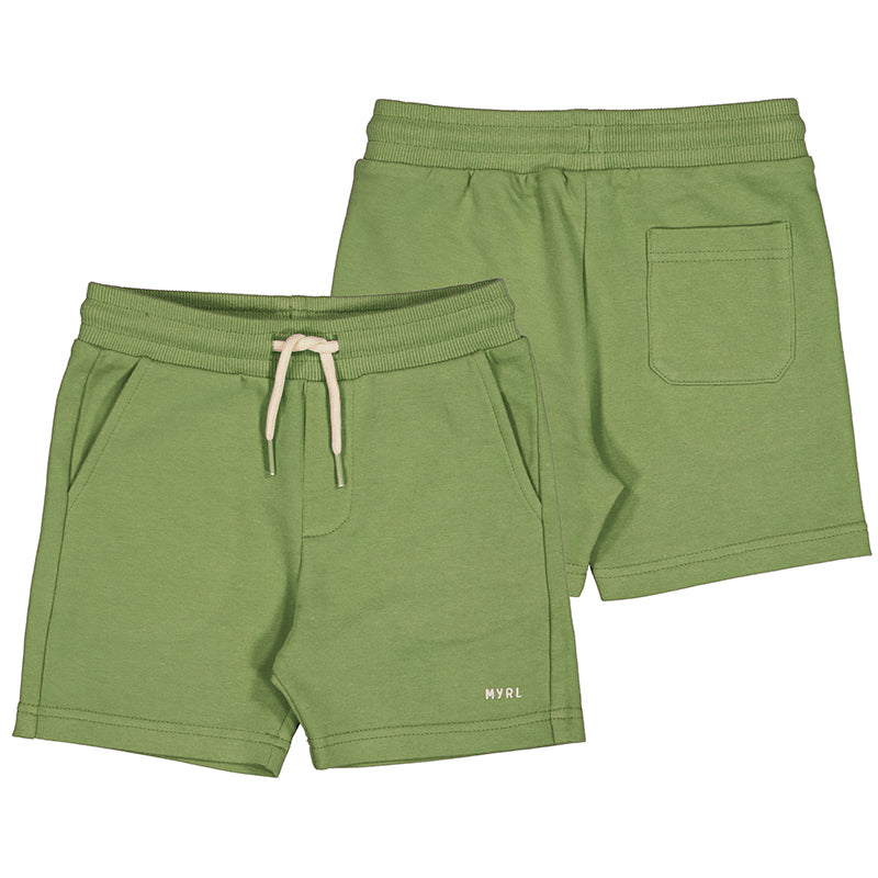 Iguana Green Knit Shorts