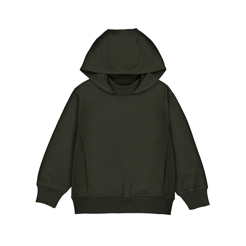 Olive Green Hooded Pullover
