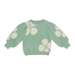 Jade Floral Crew Neck Sweater