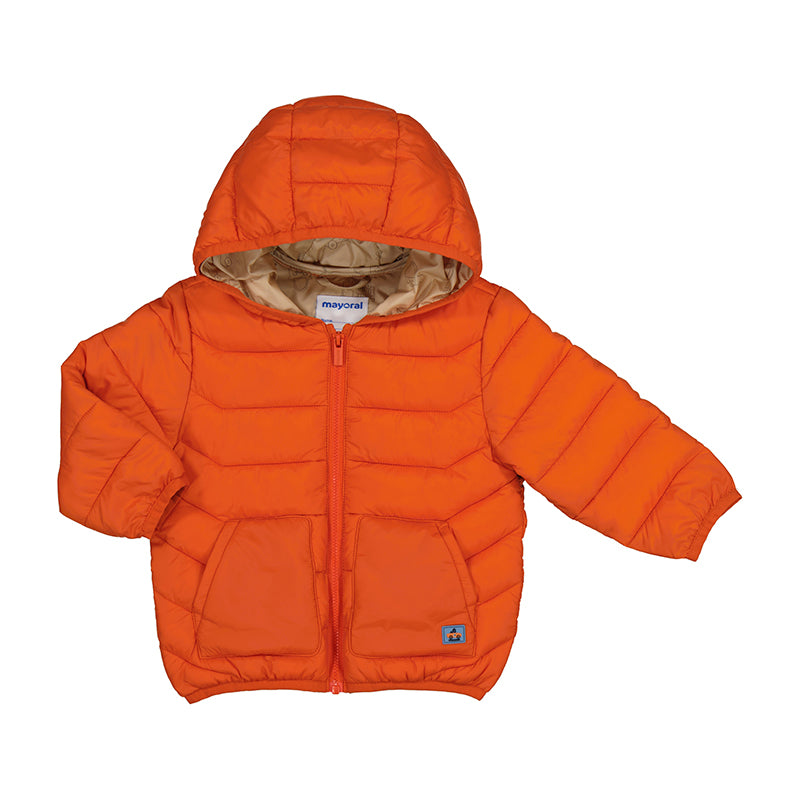 Orange Padded Coat