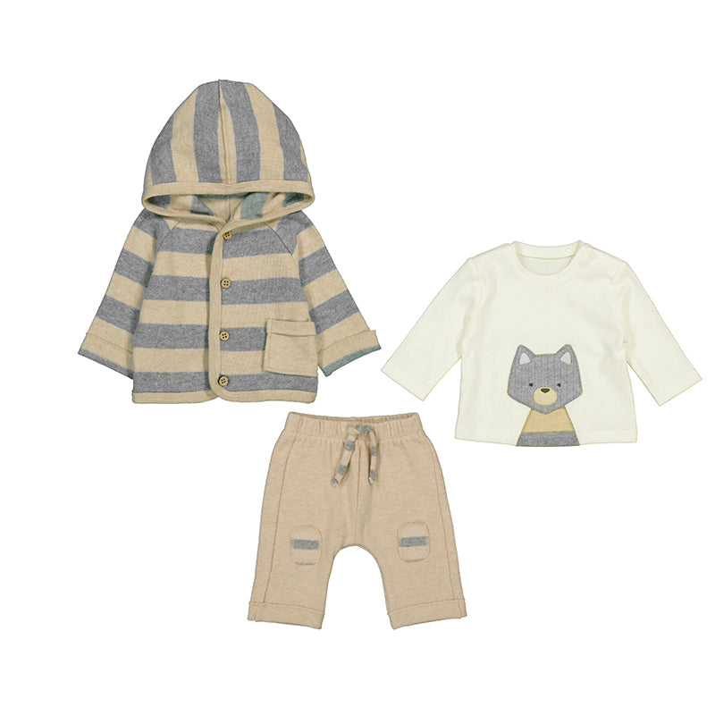 Grey Fox 3 Piece Tracksuit Set