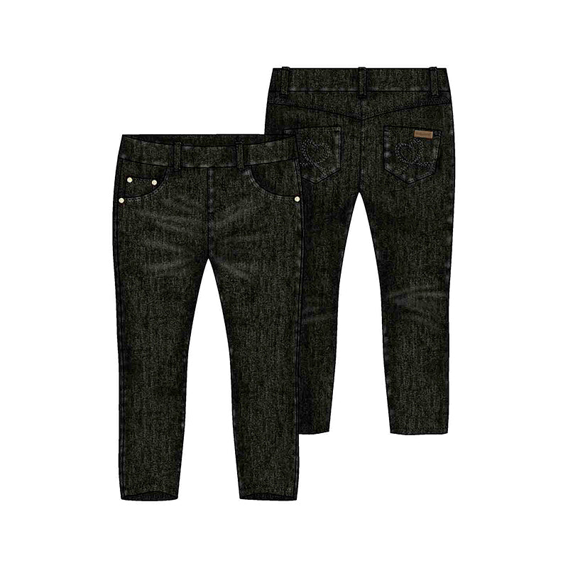 Black Denim Pants