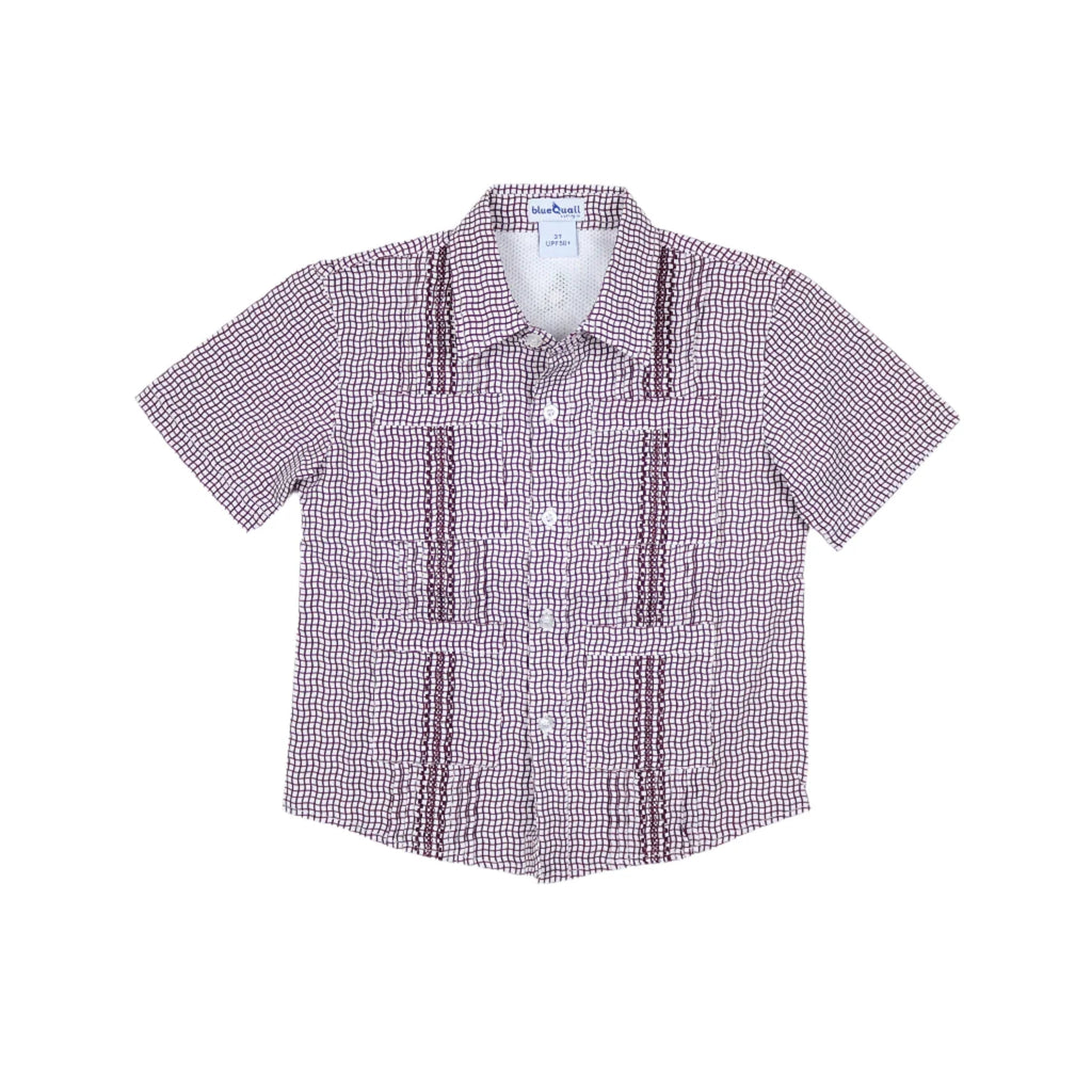 Guayabera - Gameday Maroon SS Shirt