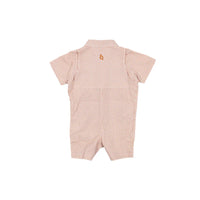 Gameday Burnt Orange Guayabera Romper