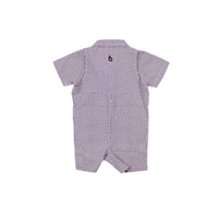 Gameday Maroon Guayabera Romper