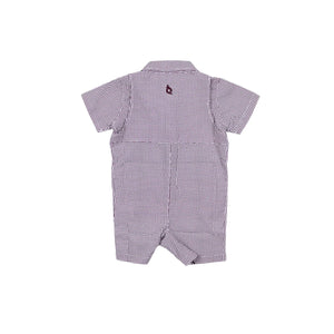 Gameday Maroon Guayabera Romper