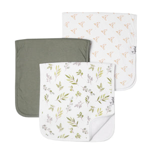 Haven - 3 Pack Premium Burp Cloth Set