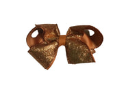 Glitter Bow - Copper