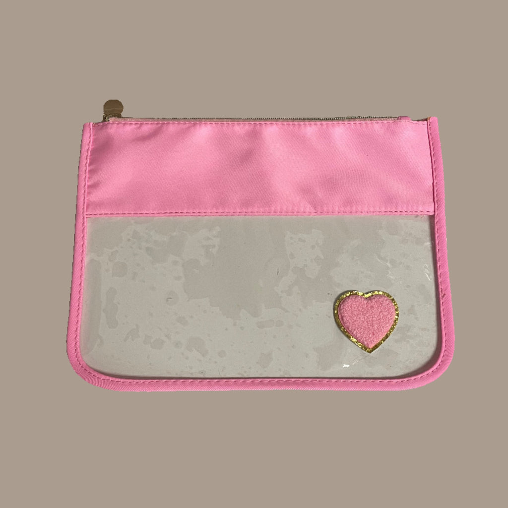Clear Zipper Travel Pouch