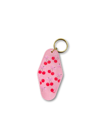 Retro Pink Keychains/Bag Charms