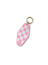 Retro Pink Keychains/Bag Charms