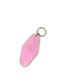 Retro Pink Keychains/Bag Charms