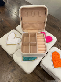 Heart Patch Jewelry Case