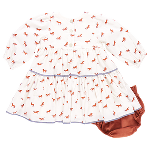 Baby Girls Julia Dress Set - Tiny Horses