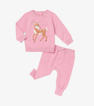 Baby Doe Raglan Pull Over Sweater & Pant Set