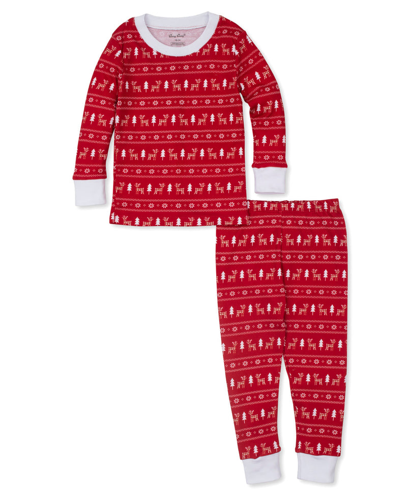 Reindeer Checks PJ Set