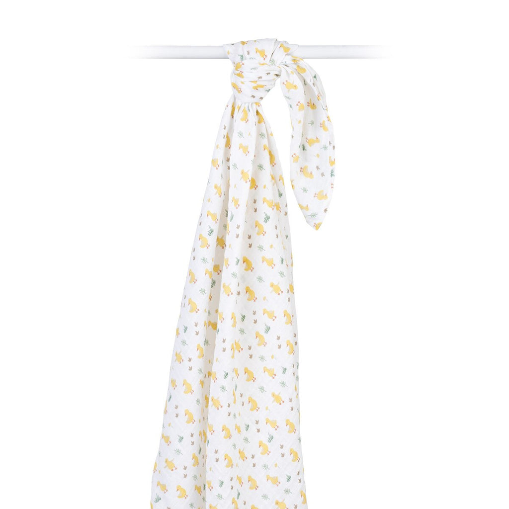 Cotton Muslin Blanket - Ducks