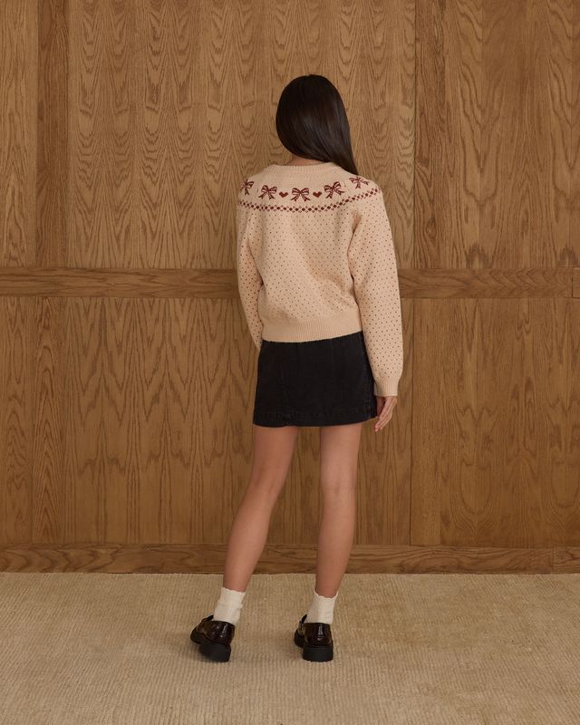 Fair Isle Sweater - Bows