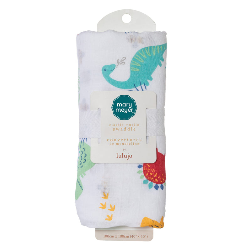 Cotton Muslin Blanket - Pebblesaurus