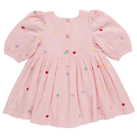 Brooke Dress - Candy Heart Embroidery