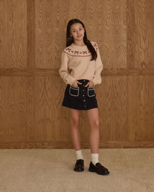Fair Isle Sweater - Bows