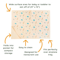 Silicone Placemat - Safari Warm Cream