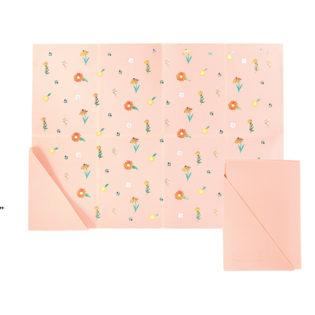 Silicone Placemat - Wildflower Ripe Peach
